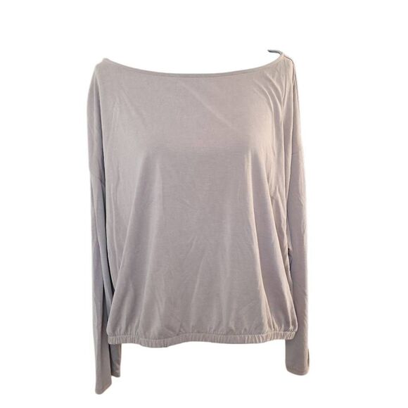 Express Women's Size XL Tan Elastic Bottom Soft Modal Top - Picture 1 of 5